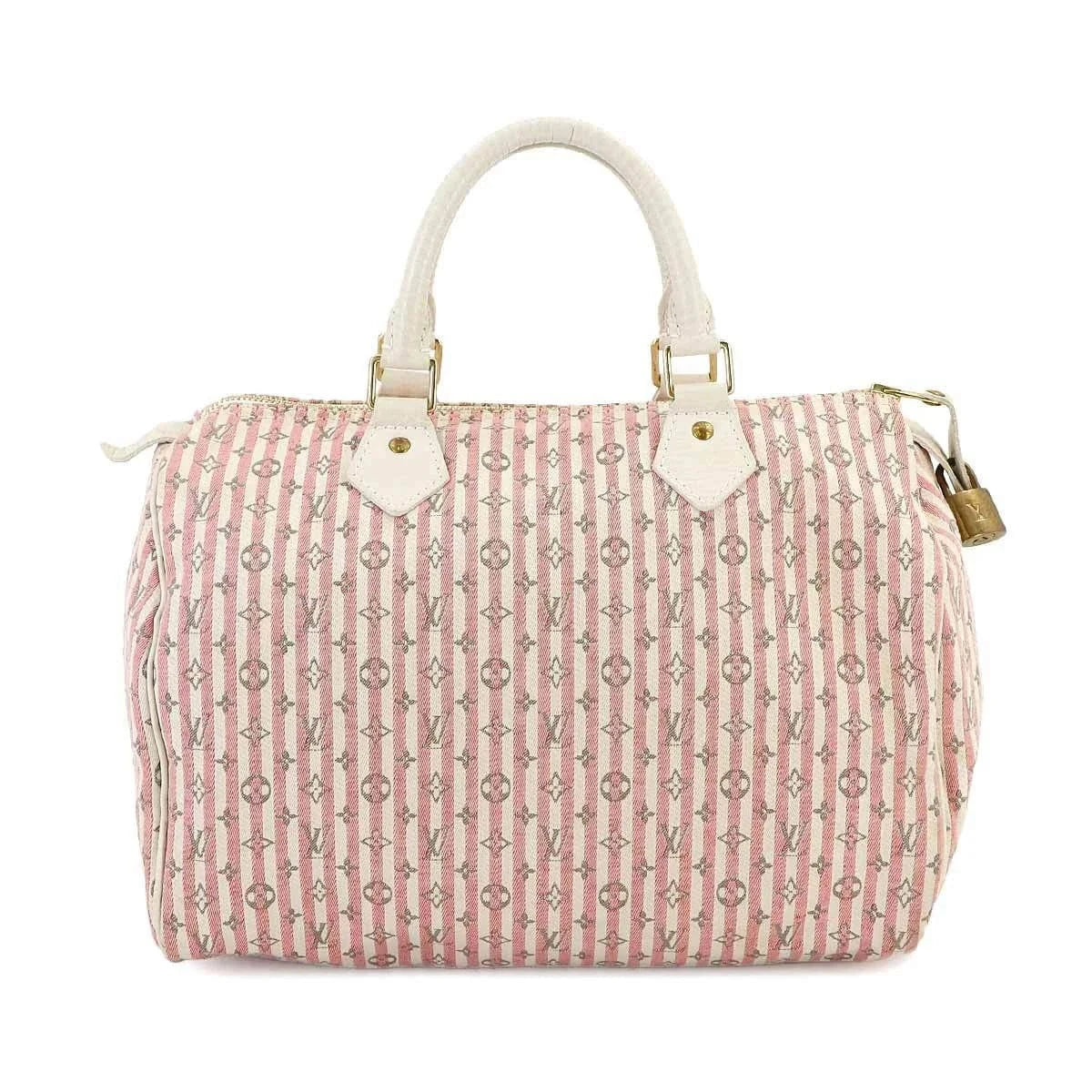 Luxury Promise Japan LOUIS VUITTON Monogram Mini Lin Croisette Speedy 30 Hand Bag M95501 90242707