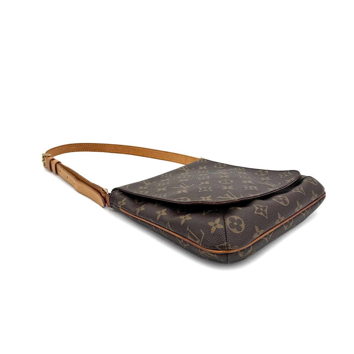 Luxury Promise Japan LOUIS VUITTON MONOGRAM MUSETTE SALSA SHORT SHOULDER BAG BROWN M51258 90291863