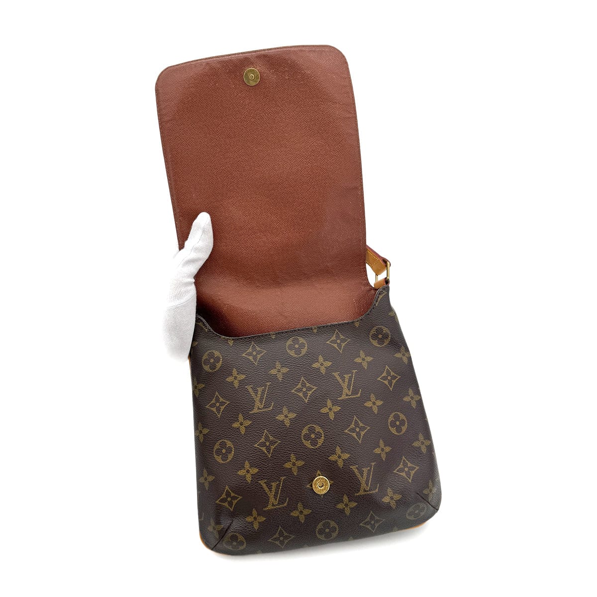 Luxury Promise Japan LOUIS VUITTON MONOGRAM MUSETTE SALSA SHOULDER BAG BROWN M51258 90299051