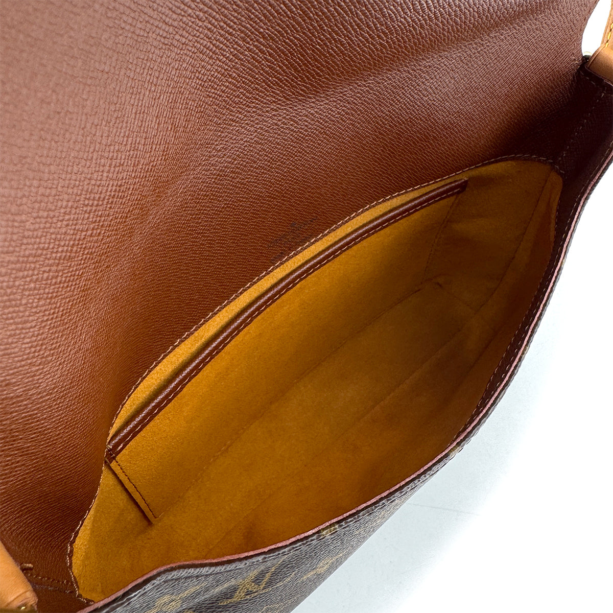 Luxury Promise Japan LOUIS VUITTON MONOGRAM MUSETTE TANGO SHORT SHOULDER BAG BROWN MONOGRAM CANVAS M51257 90291865