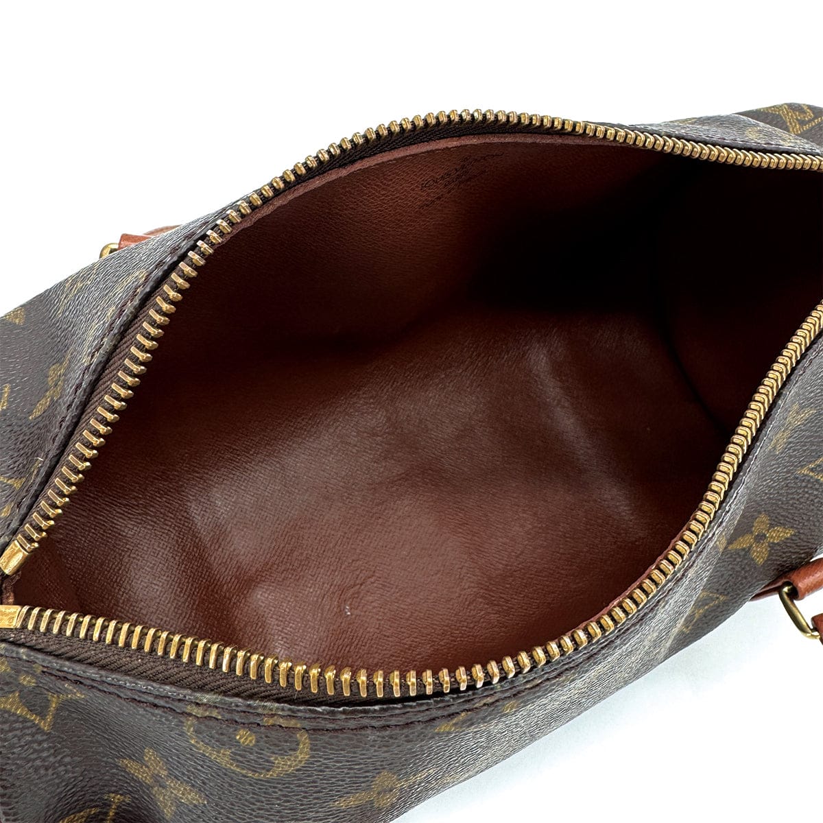 Luxury Promise Japan LOUIS VUITTON MONOGRAM PAPILLON 26 HAND BAG BROWN MONOGRAM CANVAS M51386 90312675