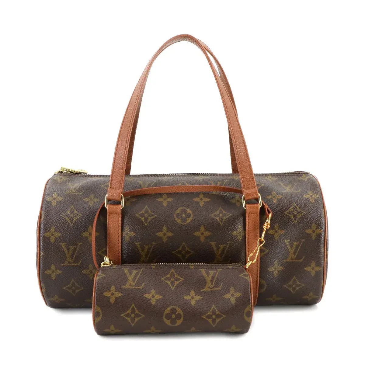 Luxury Promise Japan LOUIS VUITTON Monogram Papillon 30 Hand Bag Brown M51365 Purse 90294437