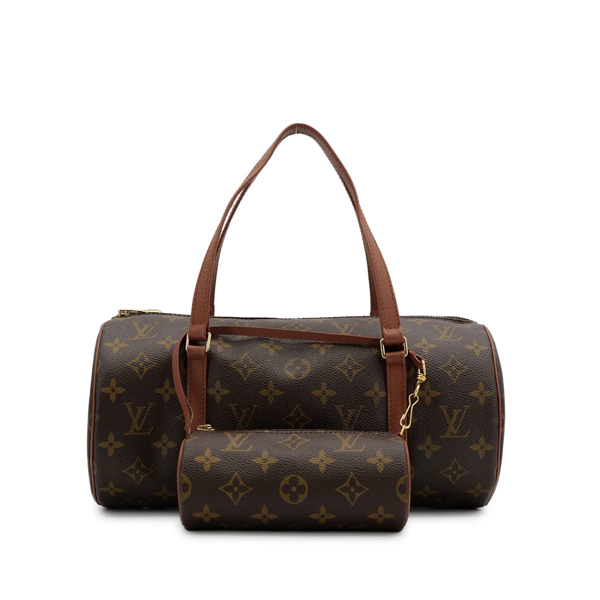 Luxury Promise Japan LOUIS VUITTON MONOGRAM PAPILLON 30 HAND BAG BROWN M51385 90312670