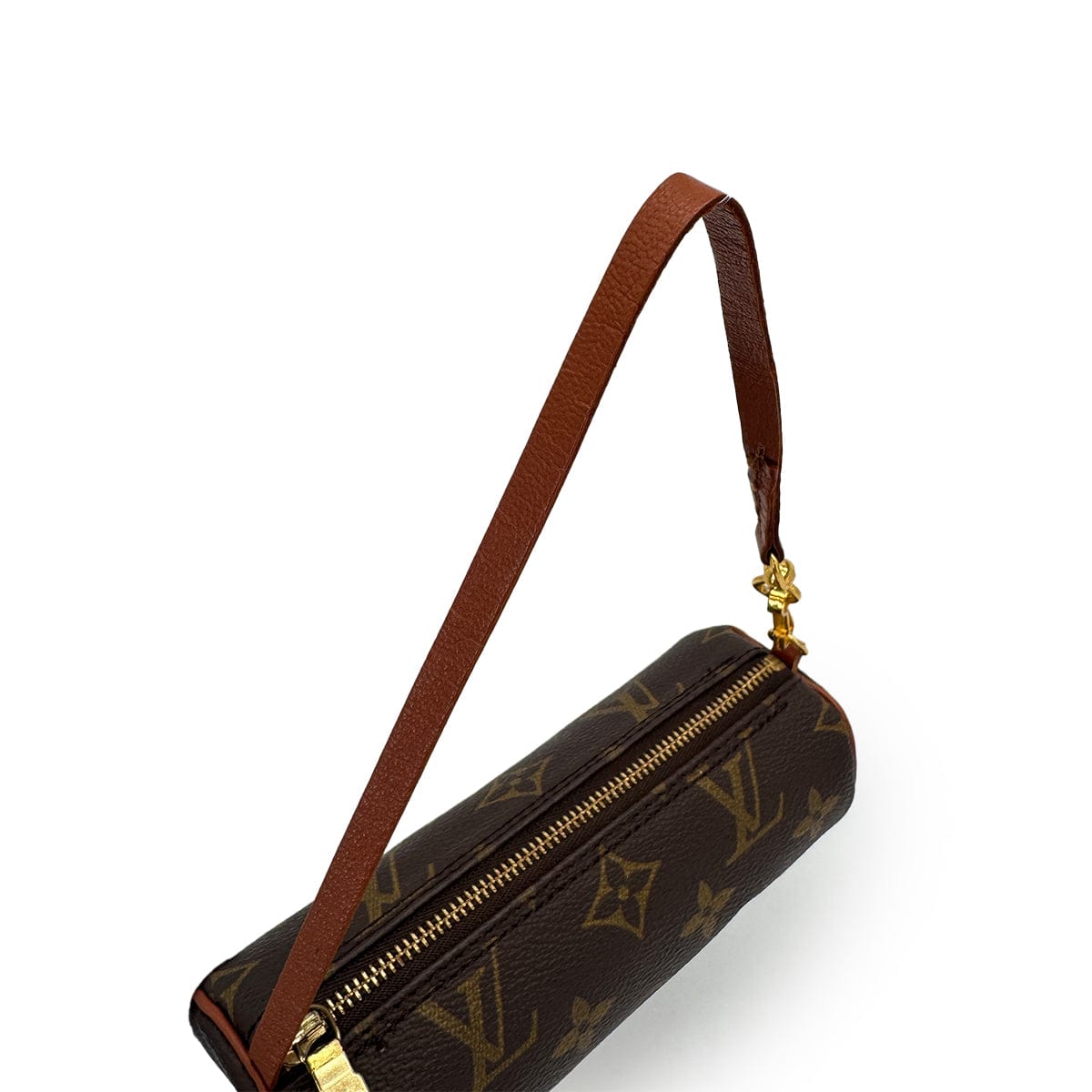 Luxury Promise Japan LOUIS VUITTON MONOGRAM PAPILLON POACH HAND BAG BROWN 90311966