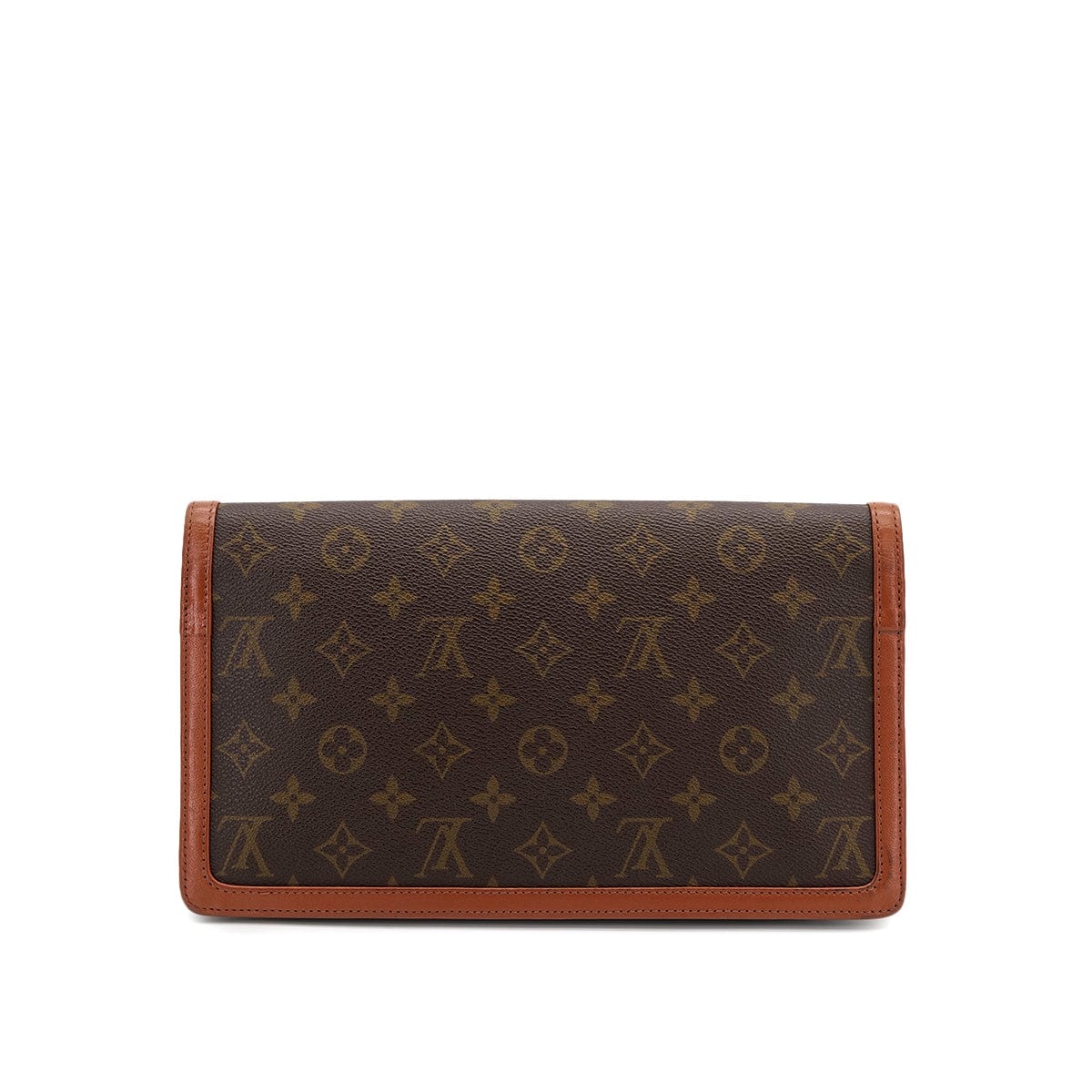 Luxury Promise Japan LOUIS VUITTON MONOGRAM POCHETTE DAME GM CLUTCH BAG BROWN M51810 90312568