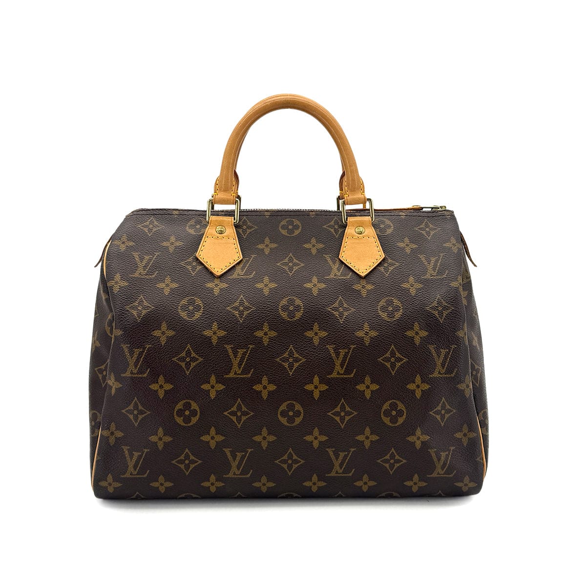 Luxury Promise Japan LOUIS VUITTON MONOGRAM SPEEDY 30 HAND BAG BROWN MONOGRAM CANVAS M41526 90291864