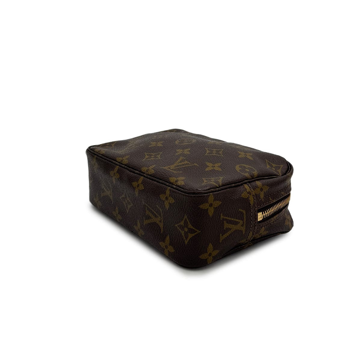 Luxury Promise Japan LOUIS VUITTON MONOGRAM TROUSSE TOILETTE 18 CLUTCH BAG BROWN M47526 90313312