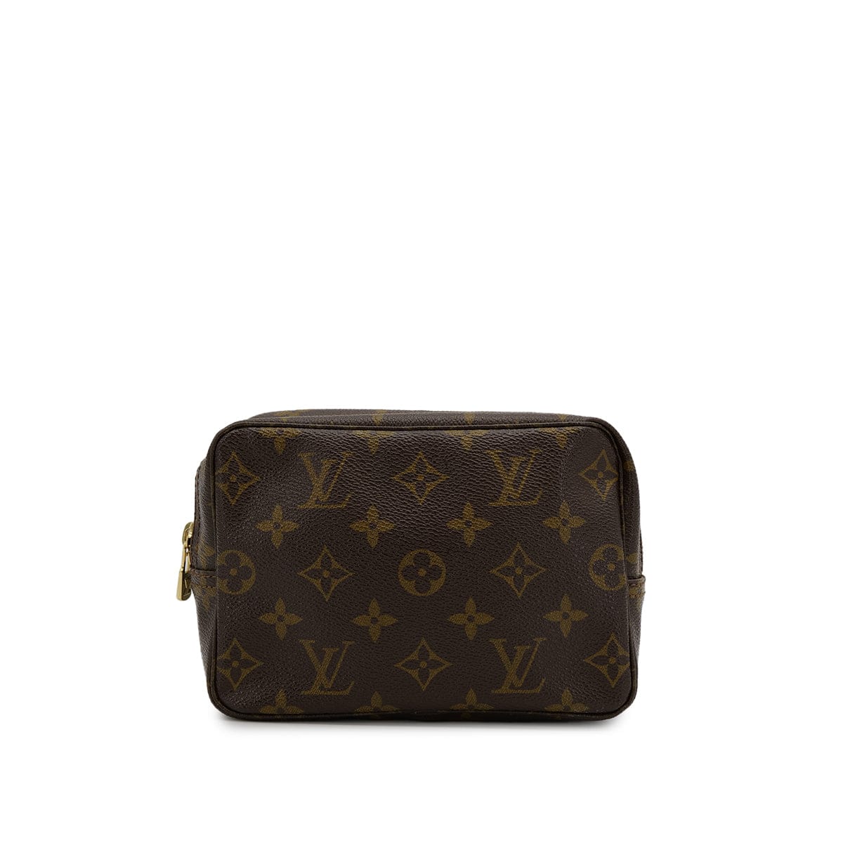 Luxury Promise Japan LOUIS VUITTON MONOGRAM TROUSSE TOILETTE 18 CLUTCH BAG BROWN M47526 90313312