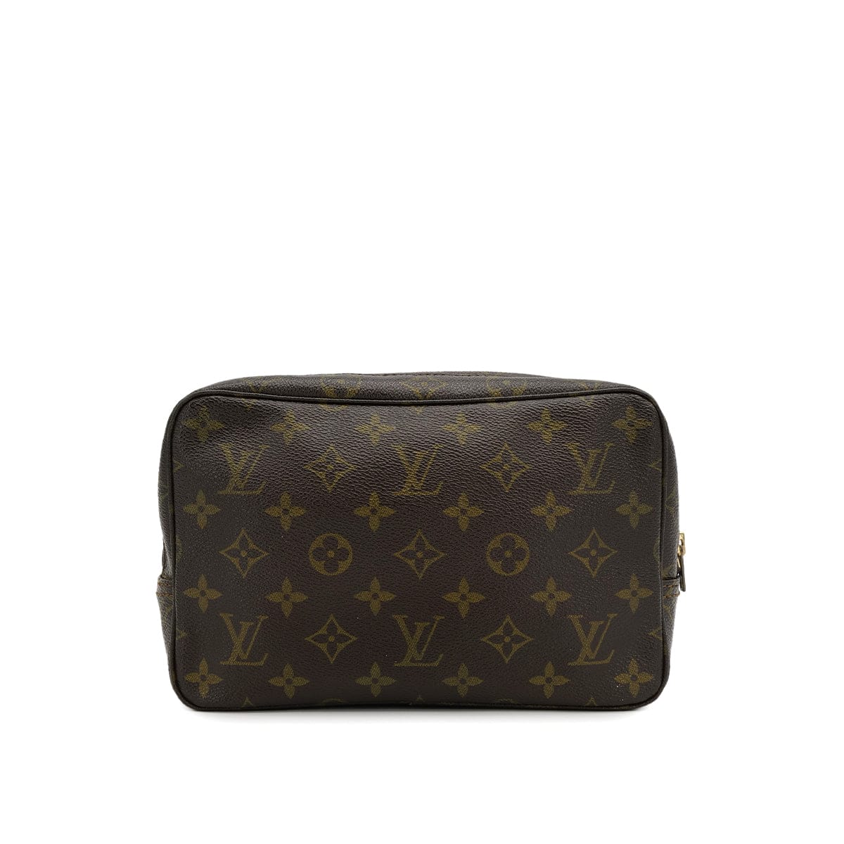 Luxury Promise Japan LOUIS VUITTON MONOGRAM TROUSSE TOILETTE 23 CLUTCH BAG BROWN M47524 90313310