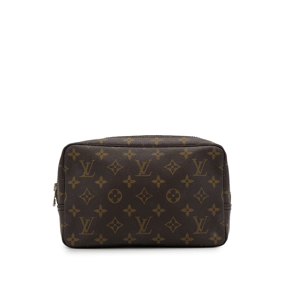 Luxury Promise Japan LOUIS VUITTON MONOGRAM TROUSSE TOILETTE 23 CLUTCH BAG BROWN M47524 90313319
