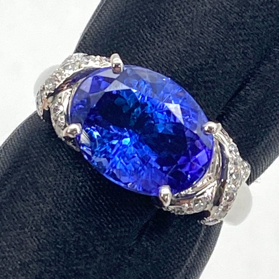 Luxury Promise Japan PT900 Tanz Ring TZ 3.87 DA 0.27 7.2g 26-108-0 US6.25