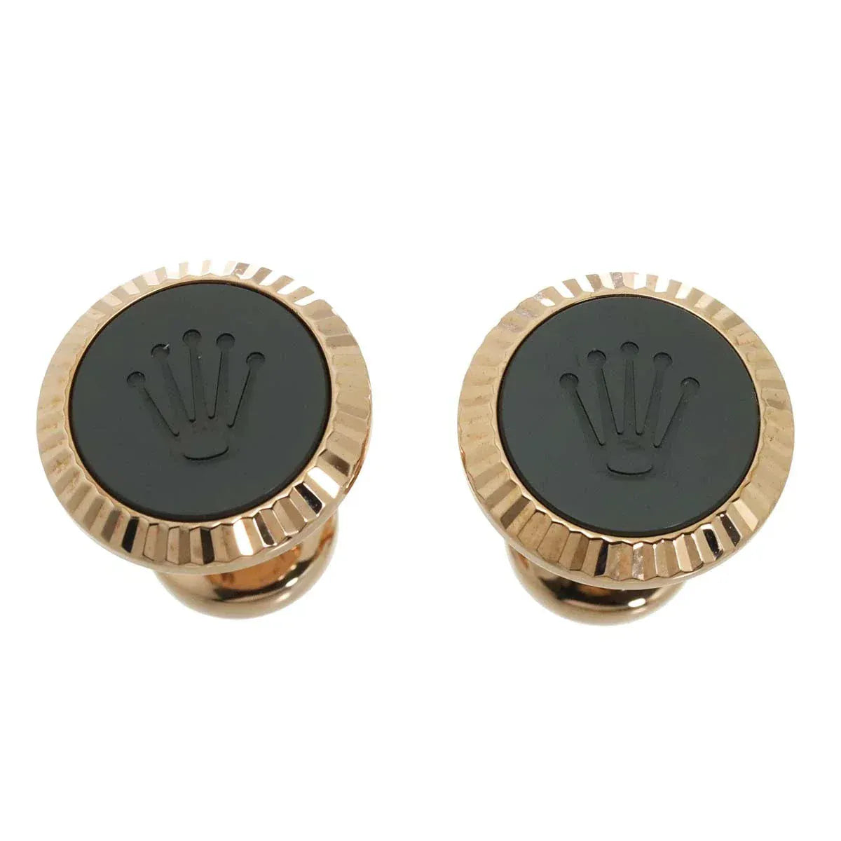Luxury Promise Japan ROLEX cufflinks A1035BLACK 750PG 90324096