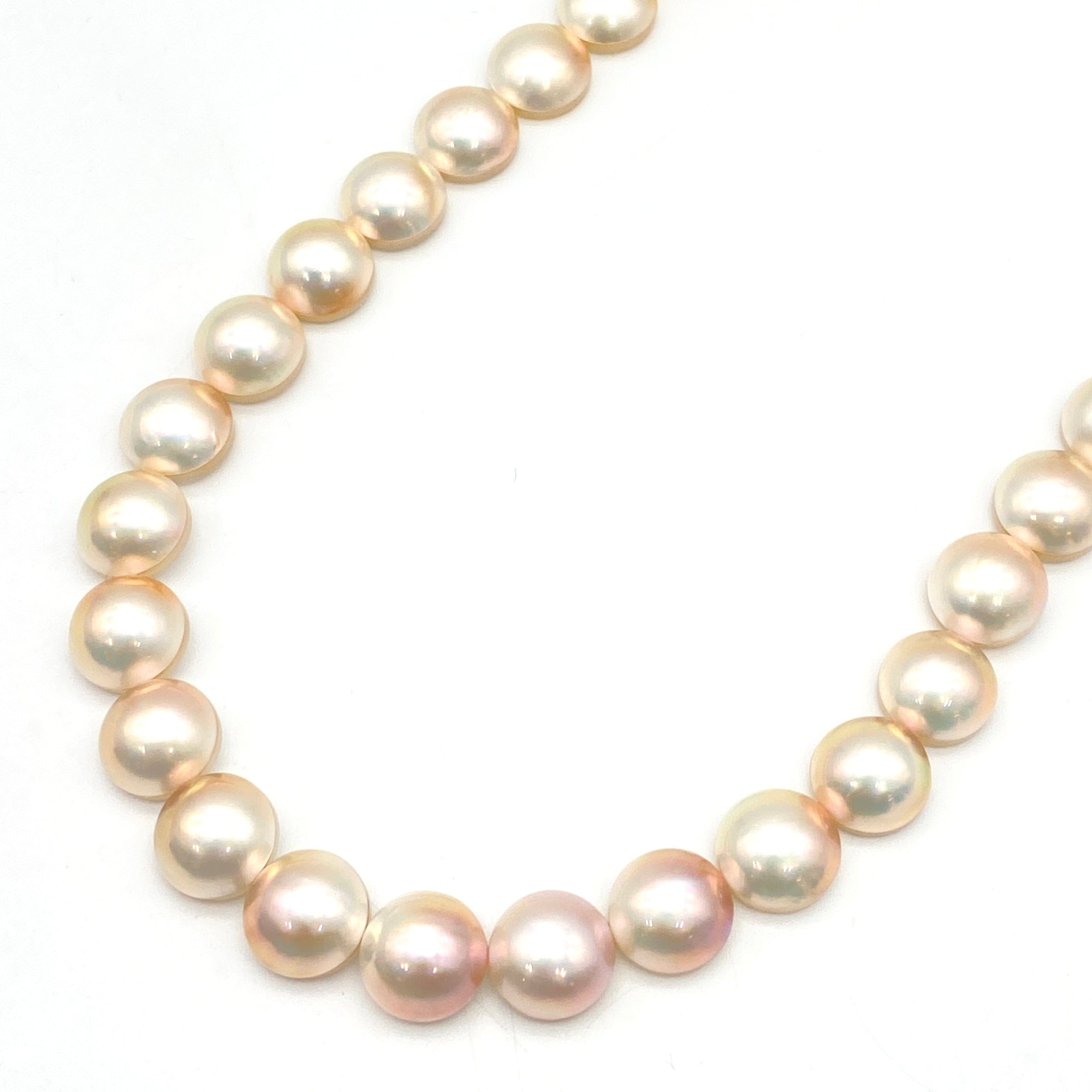 Luxury Promise Japan TASAKI SV Mabe Pearl Necklace, approx. 11.7-12.7mm, Case 48.2g, 25739