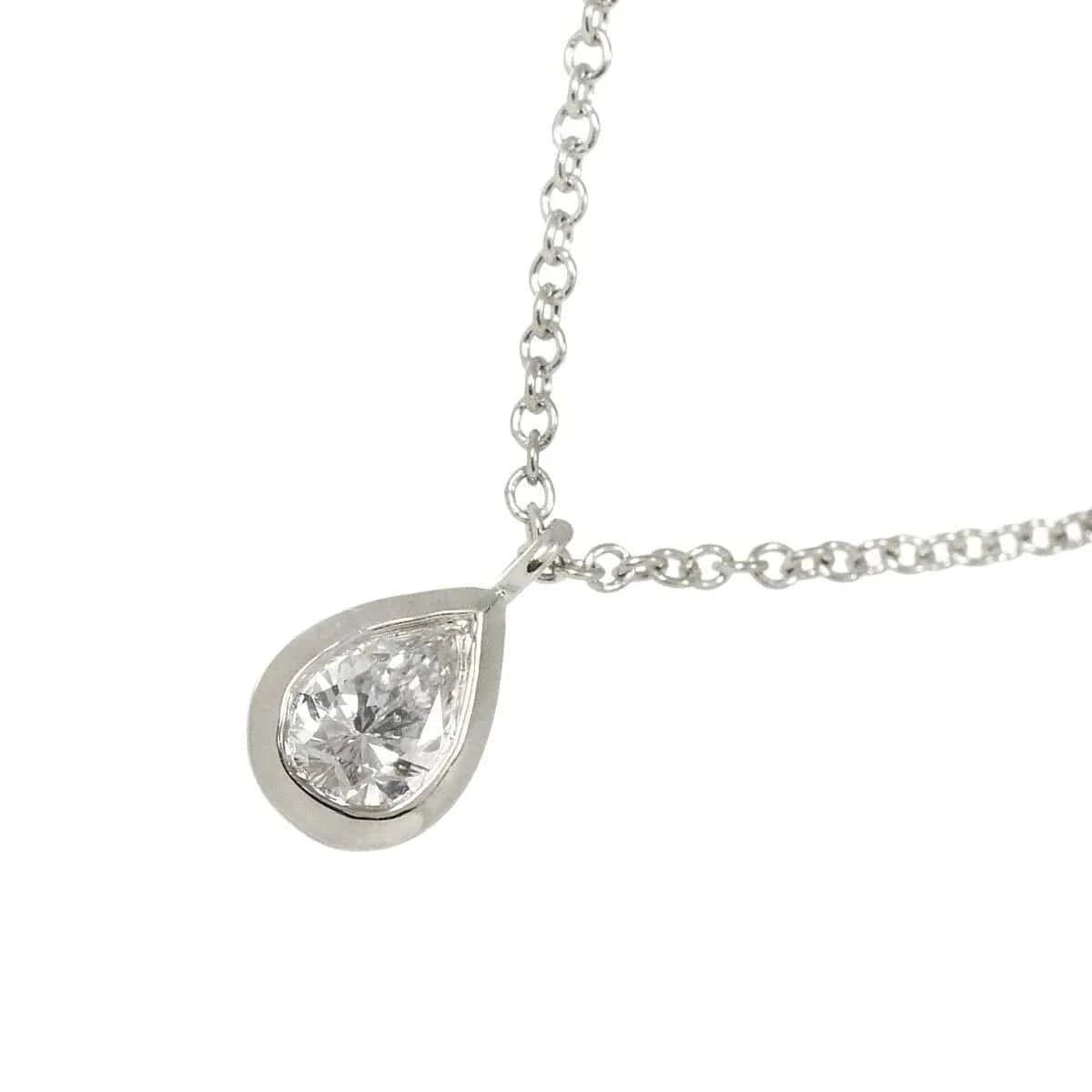 Luxury Promise Japan TIFFANY Co. By The Yard Diamond Necklace Platinum 90281771