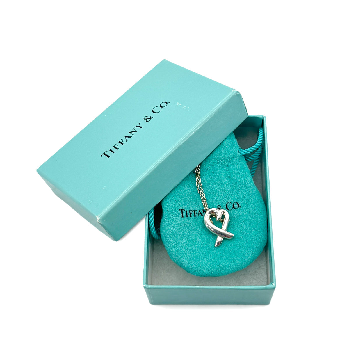Luxury Promise Japan TIFFANY&CO. NECKLACE LOVING HEART PALOMA PICASSO SILVER925 ACCESSORY 90295113