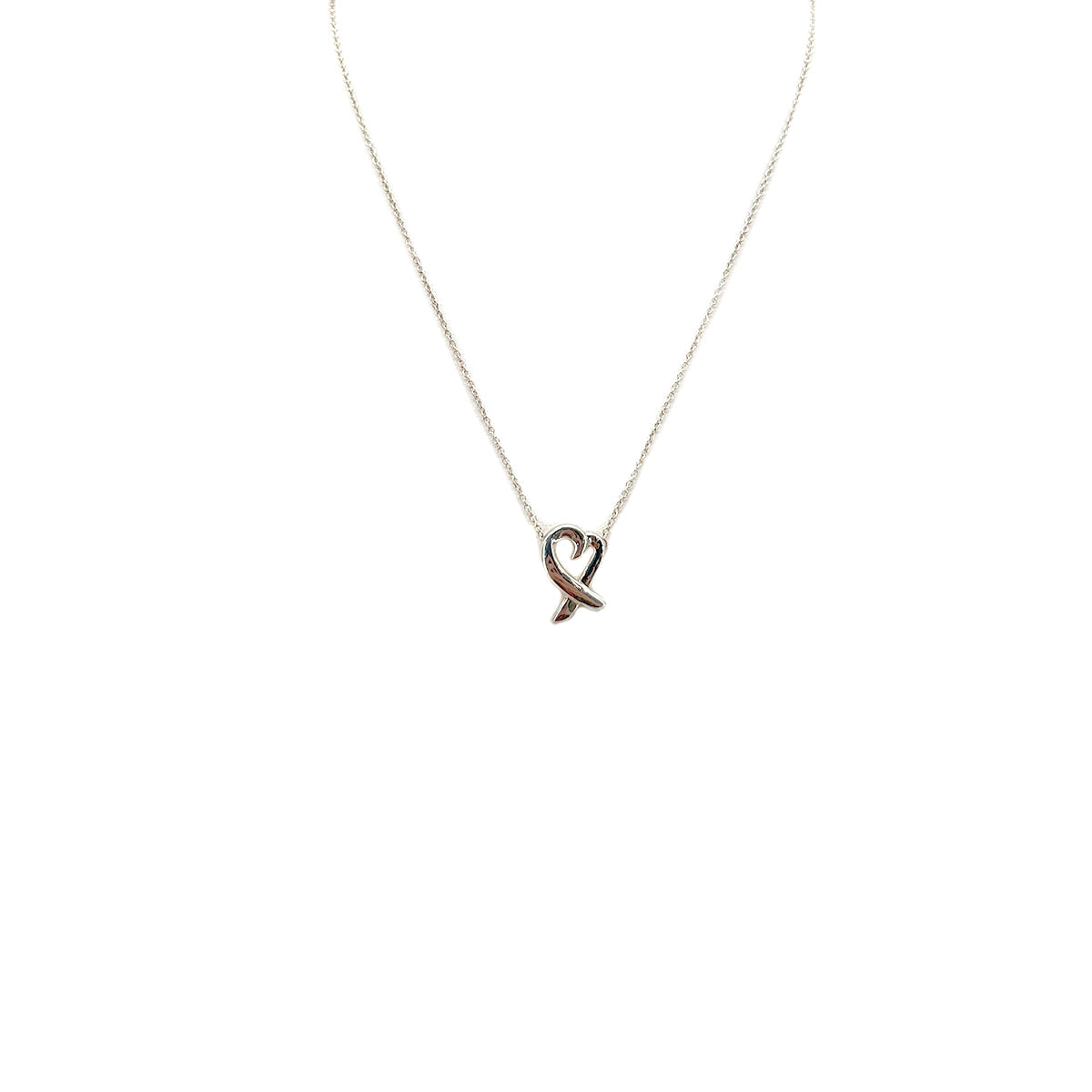Luxury Promise Japan TIFFANY&CO. NECKLACE LOVING HEART PALOMA PICASSO SILVER925 ACCESSORY 90295113