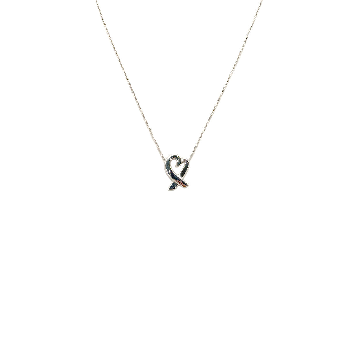 Luxury Promise Japan TIFFANY&CO. NECKLACE LOVING HEART PALOMA PICASSO SILVER925 ACCESSORY 90295123