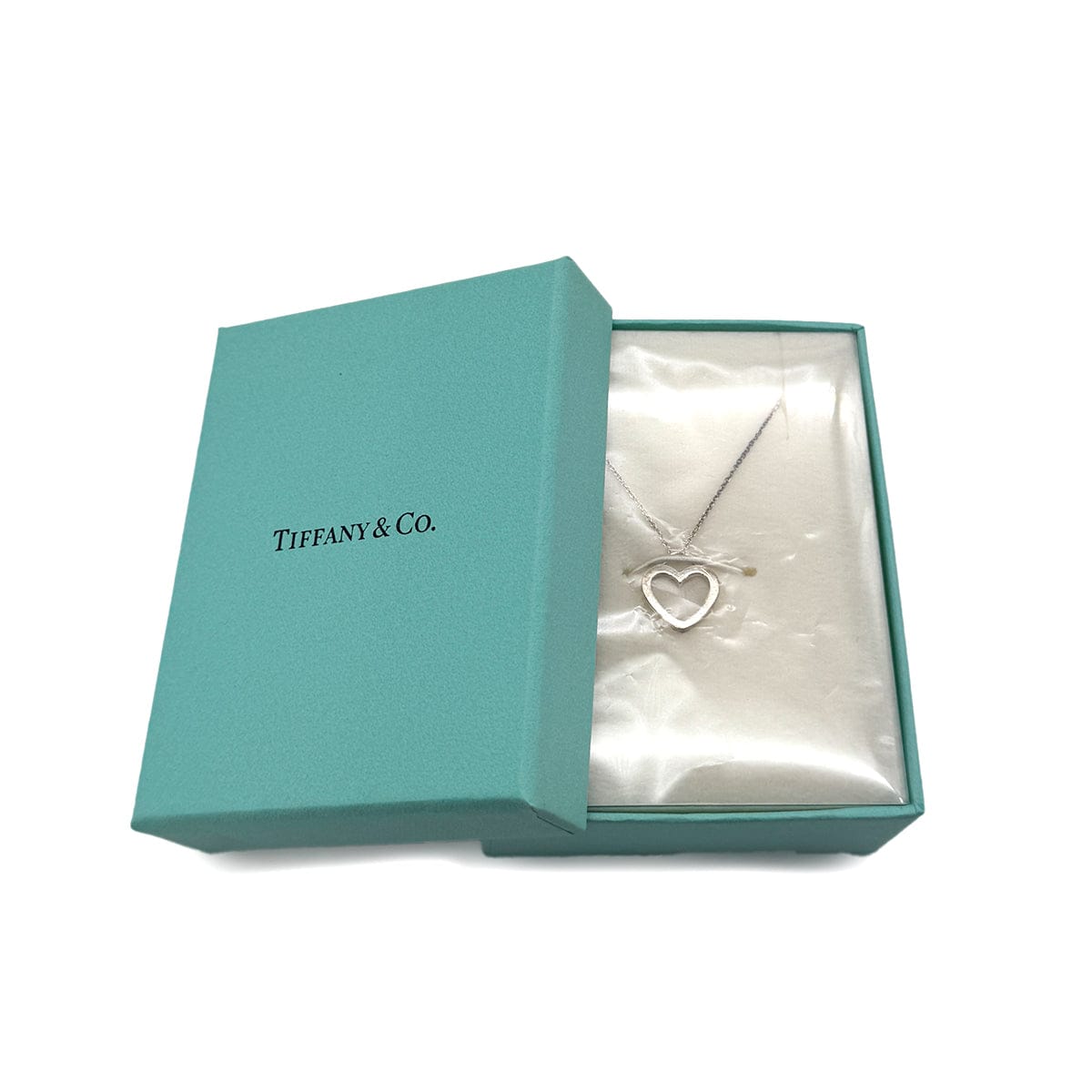 Luxury Promise Japan TIFFANY&Co. SENTIMENTAL HEART NECKLACE SMALL SILVER925 ACCESSORY 90292029