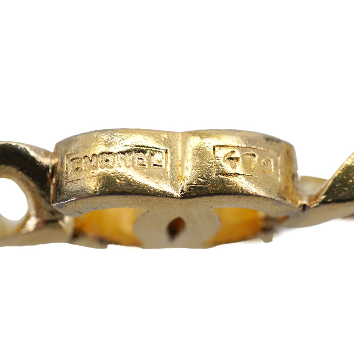 Luxury Promise Japan VINTAGE CHANEL BRACELET COCOMARK GOLD ACCESSORY 90335031