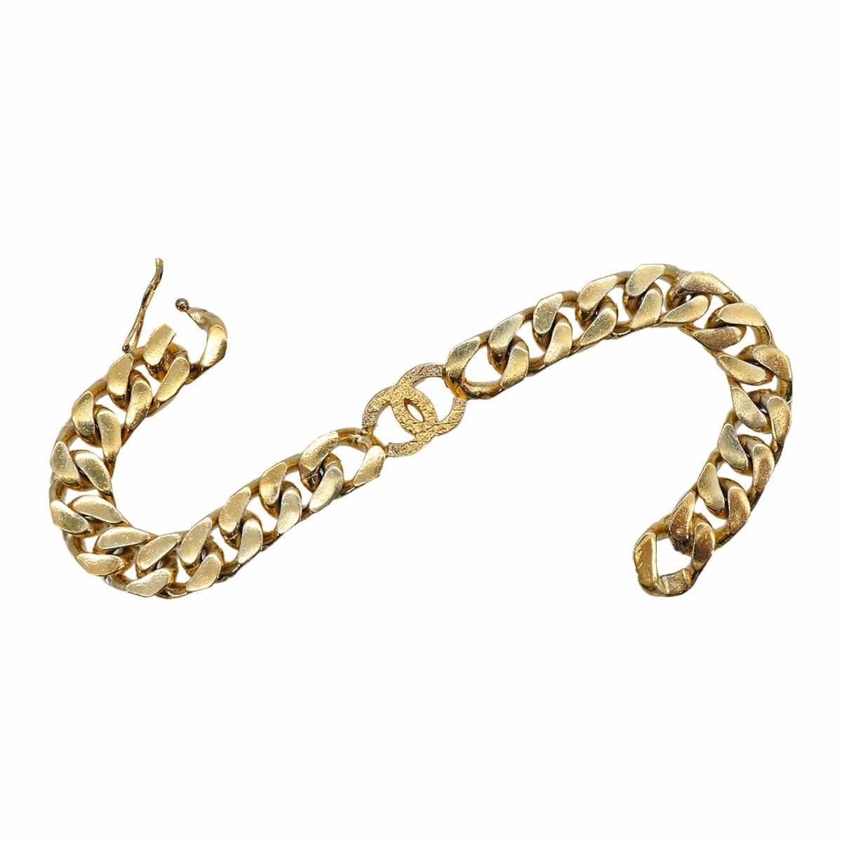 Luxury Promise Japan VINTAGE CHANEL BRACELET COCOMARK GOLD ACCESSORY 90335031