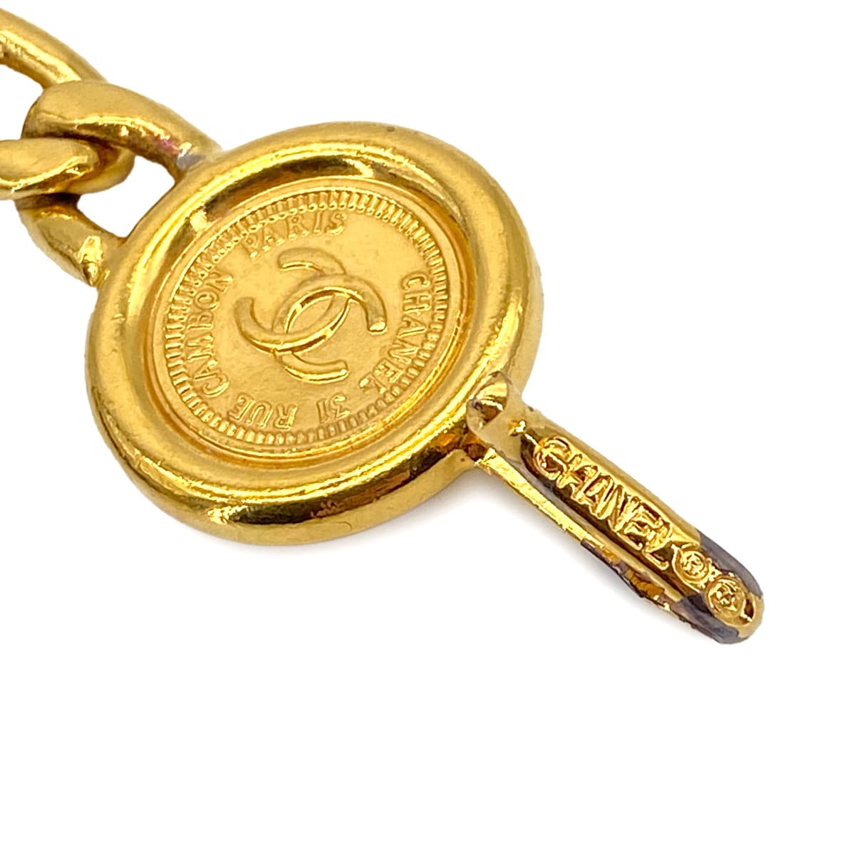 Luxury Promise Japan VINTAGE CHANEL CHAIN BELT 31 RUE CAMBON COCOMARK ACCESSORY 90319612