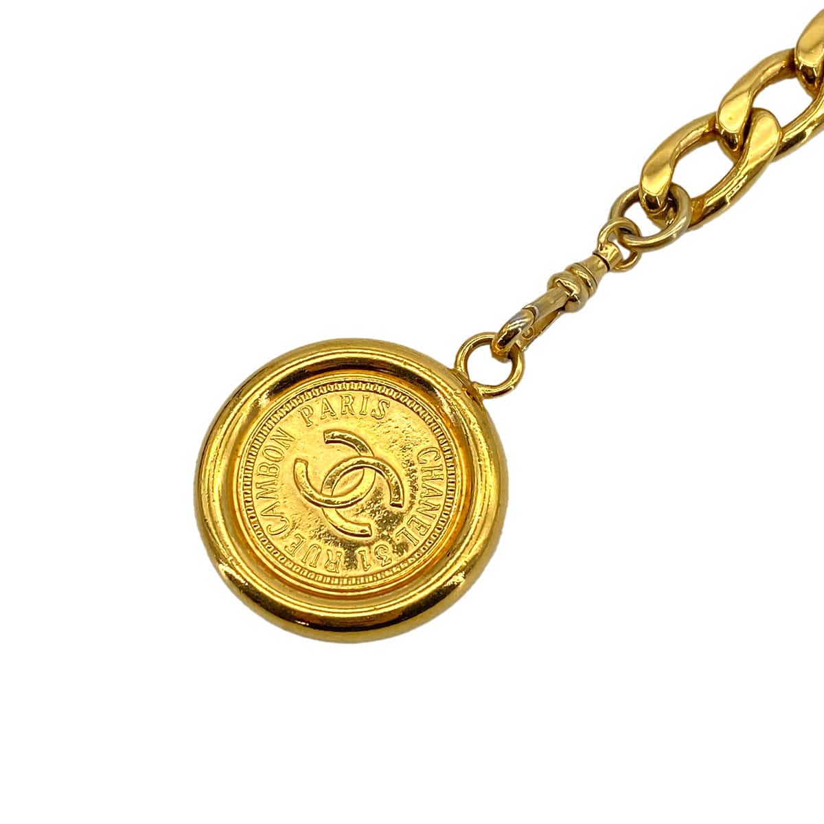 Luxury Promise Japan VINTAGE CHANEL CHAIN BELT 31 RUE CAMBON COCOMARK ACCESSORY 90319612