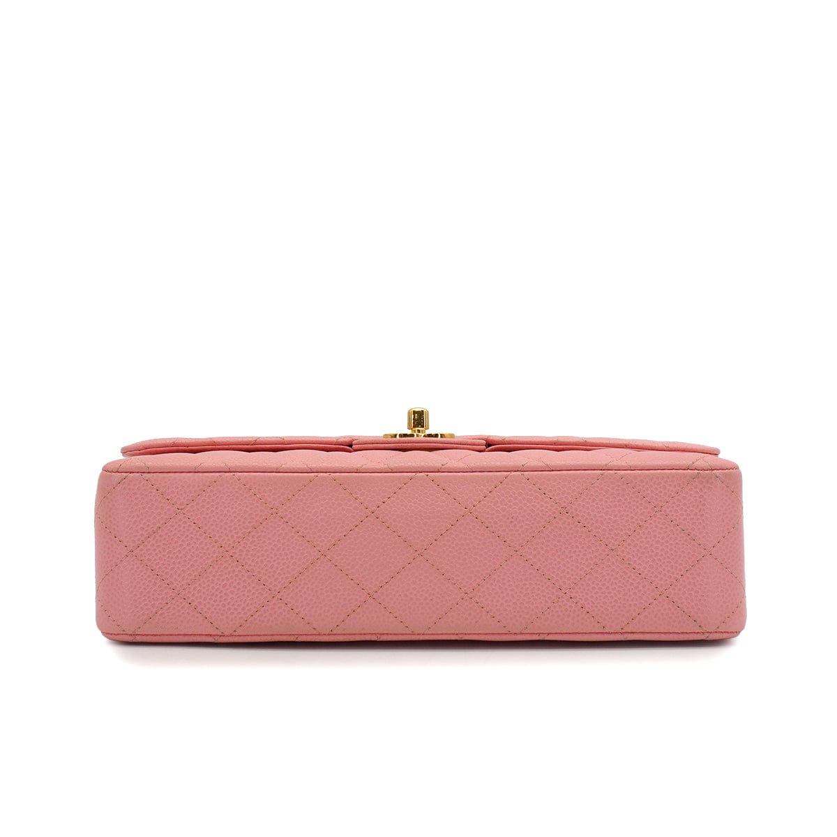 Luxury Promise Japan VINTAGE CHANEL CLASSIC FLAP MEDIUM CHAIN SHOULDER BAG PINK CAVIAR SKIN GOLD HARDWARE 90343614