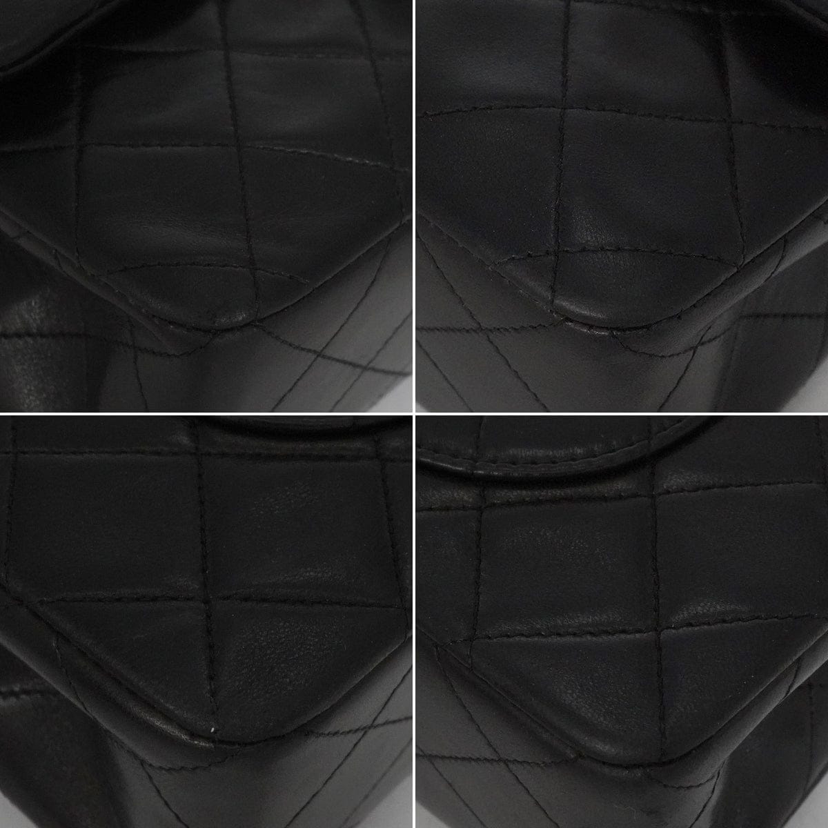 Luxury Promise Japan VINTAGE CHANEL CLASSIC FLAP SMALL CHAIN SHOULDER BAG BLACK LAMB SKIN GOLD HARDWARE 90345507