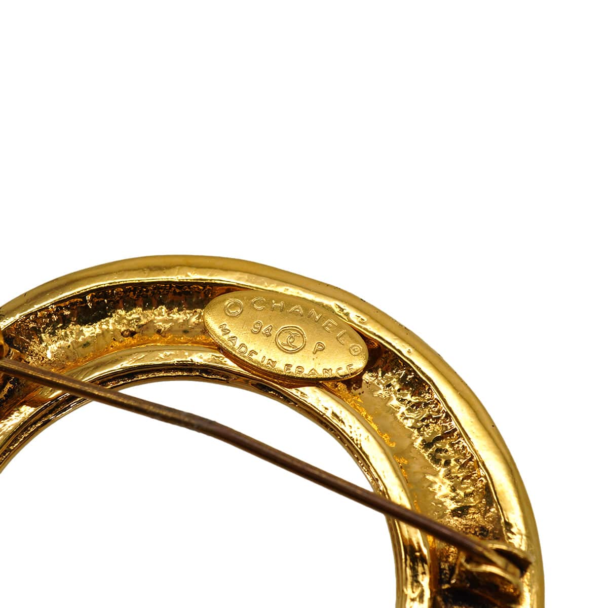 Luxury Promise Japan VINTAGE CHANEL COCOMARK BROOCH GOLD ACCESSORY 94P 90334888