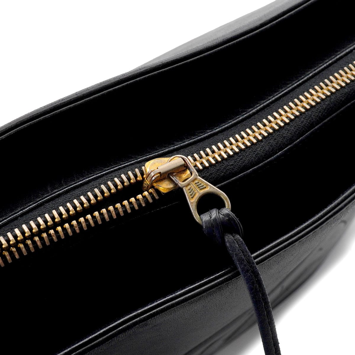 Luxury Promise Japan VINTAGE CHANEL COCOMARK CHAIN SHOULDER BAG BLACK LAMB SKIN GOLD HARDWARE 90335547