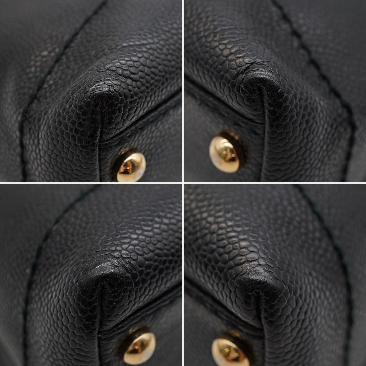Luxury Promise Japan VINTAGE CHANEL COCOMARK SHUOLDER BAG BLACK TORTOISESHELL CAVIAR SKIN PLASTIC HARDWARE 90346124