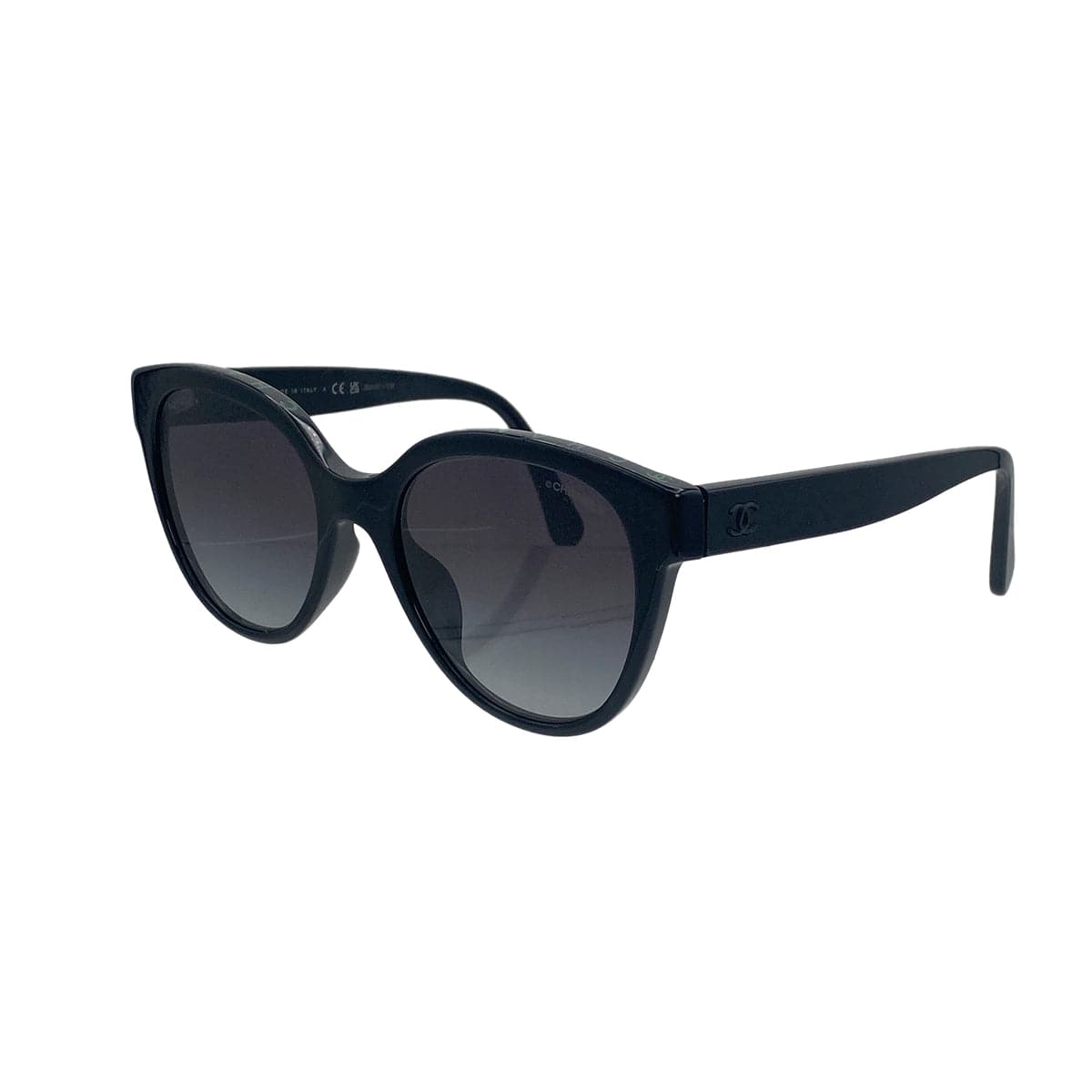 Luxury Promise Japan VINTAGE CHANEL COCOMARK SUNGLASSES BLACK EYEWEAR 90321099