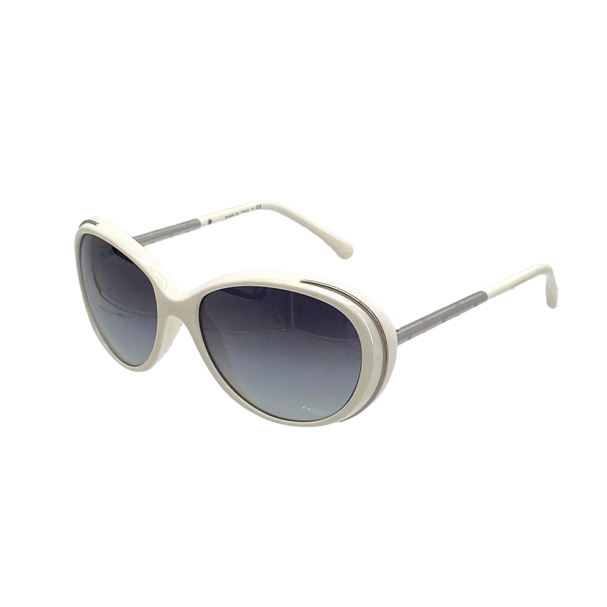 Luxury Promise Japan VINTAGE CHANEL COCOMARK SUNGLASSES WHITE EYEWEAR 90324788