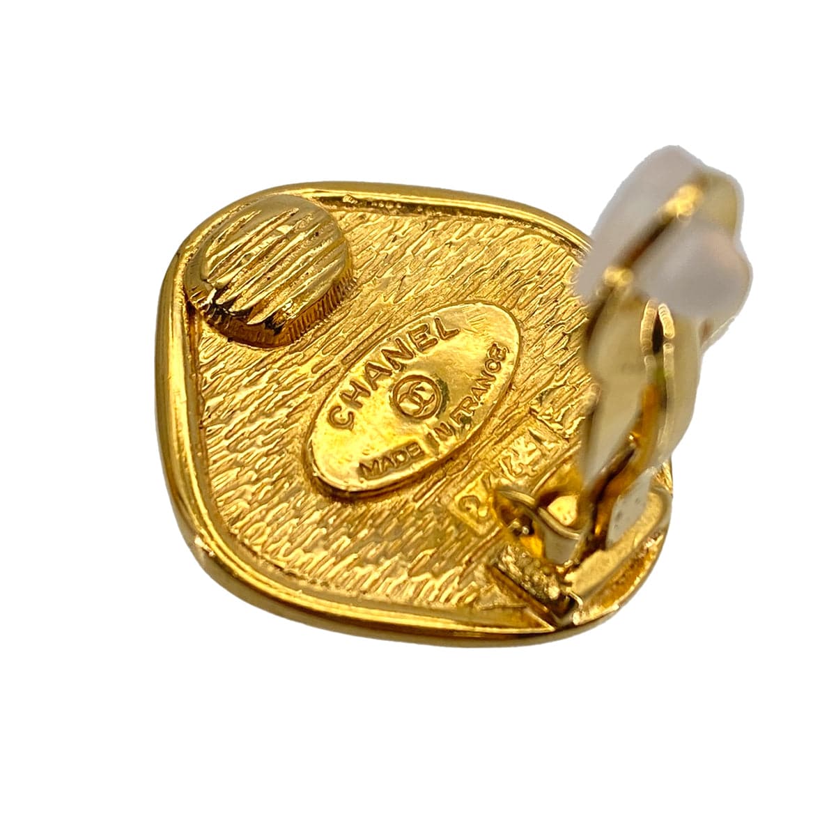 Luxury Promise Japan VINTAGE CHANEL EARRINGS 31 RUE CAMBON GOLD ACCESSORY 90323984