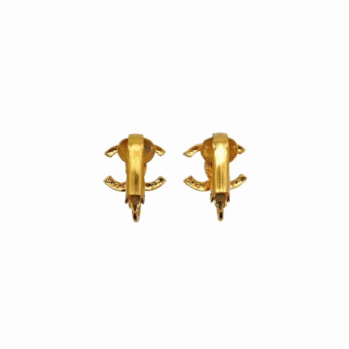 Luxury Promise Japan VINTAGE CHANEL EARRINGS COCOMARK GOLD ACCESSORY 90334885
