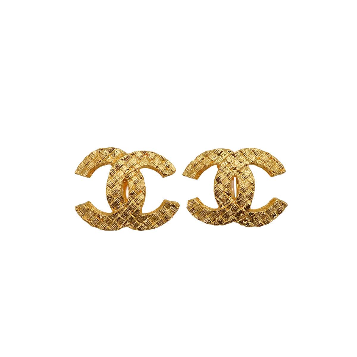 Luxury Promise Japan VINTAGE CHANEL EARRINGS COCOMARK GOLD ACCESSORY 90345100
