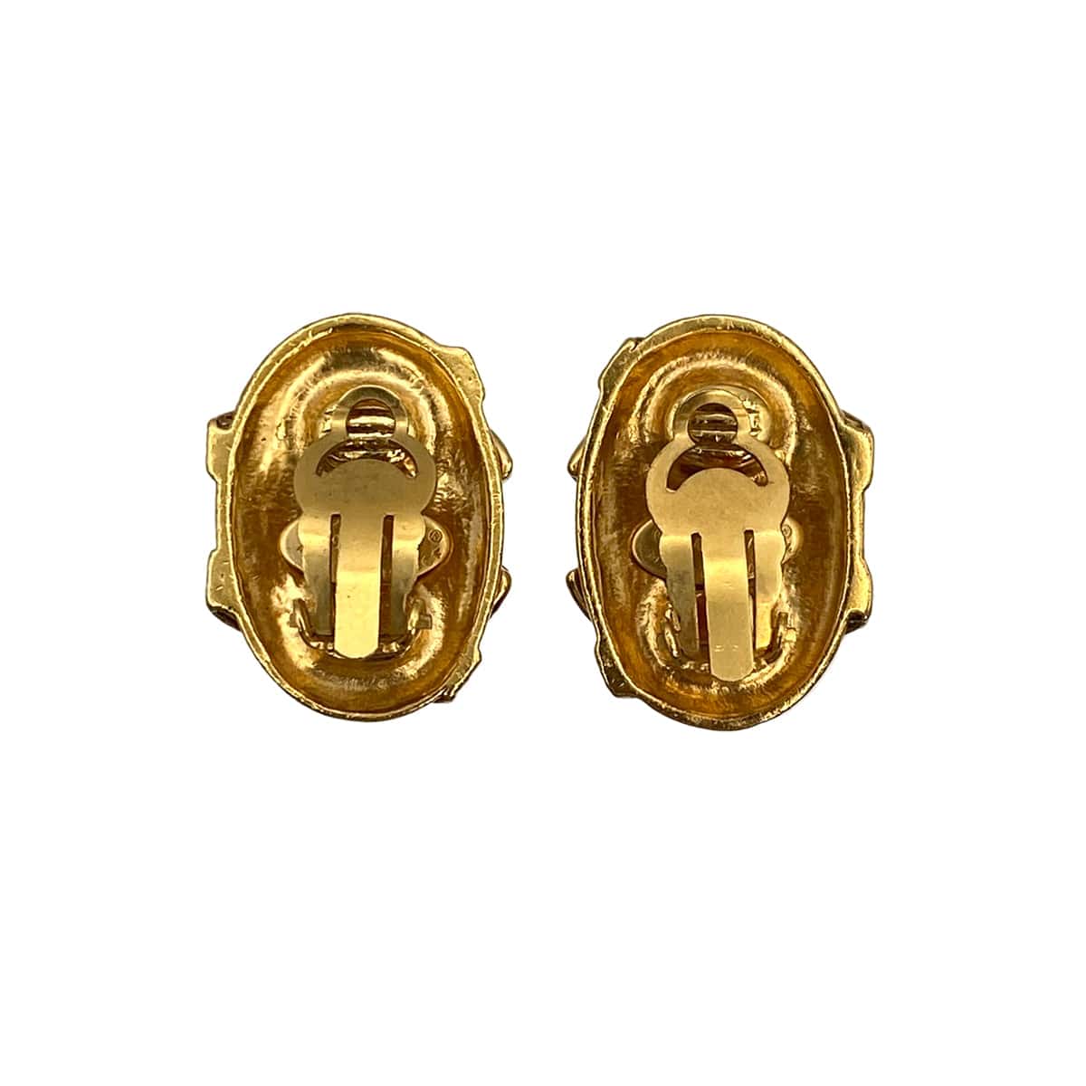 Luxury Promise Japan VINTAGE CHANEL EARRINGS COCOMARK GOLD ACCESSORY 94A 90321042