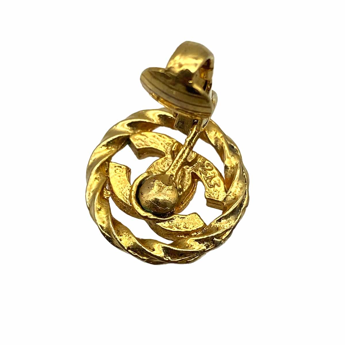Luxury Promise Japan VINTAGE CHANEL EARRINGS COCOMARK RHINESTONE ACCESSORY 90325359