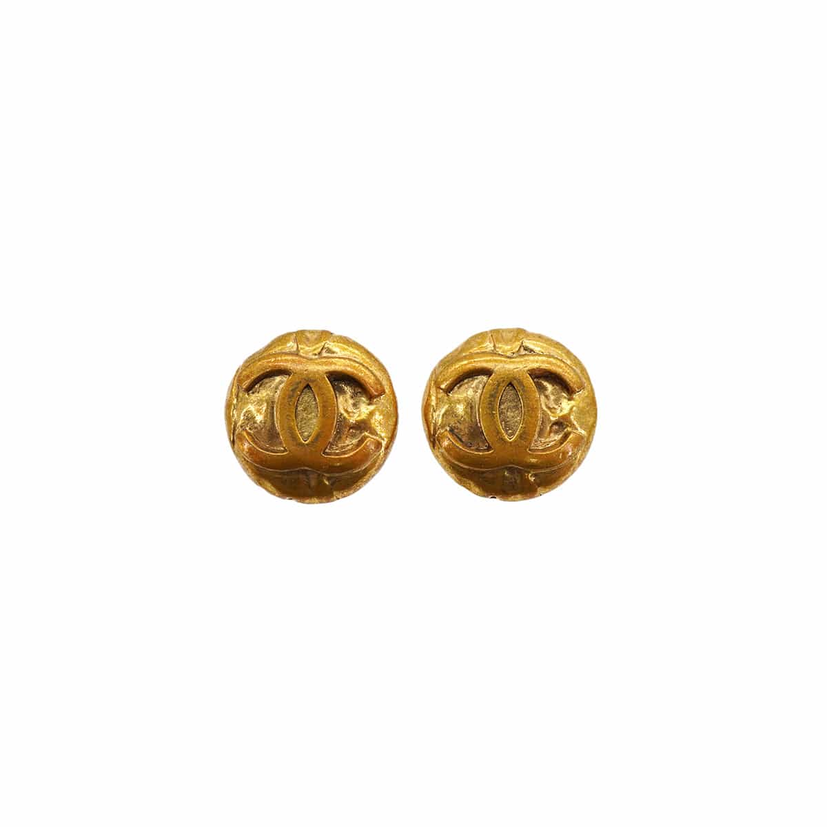 Luxury Promise Japan VINTAGE CHANEL EARRINGS ROUND COCOMARK ACCESSORY 97P 90334995