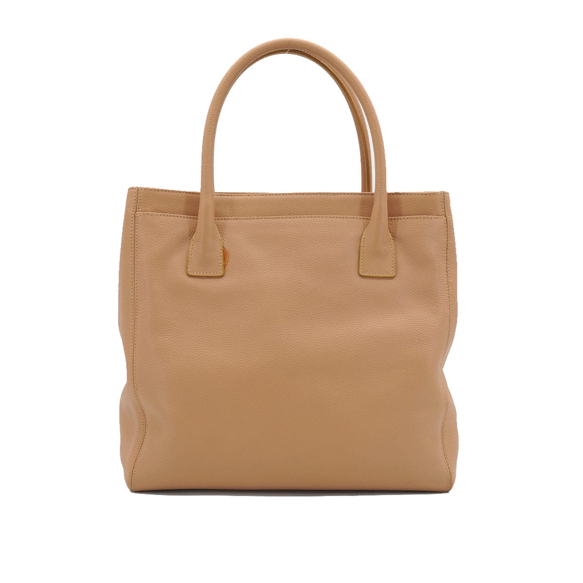 Luxury Promise Japan VINTAGE CHANEL EXECUTIVE TOTE SHOULDER BAG BEIGE LEATHER GOLD HARDWARE 90335133