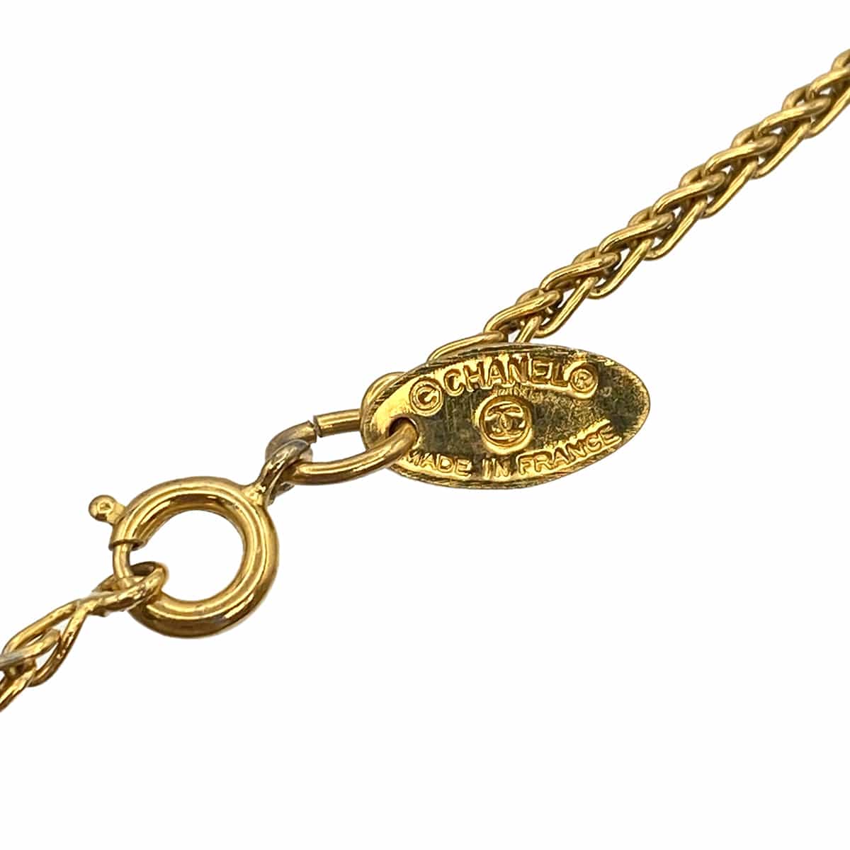 Luxury Promise Japan VINTAGE CHANEL NECKLACE COCOMARK GOLD ACCESSORY 90321032