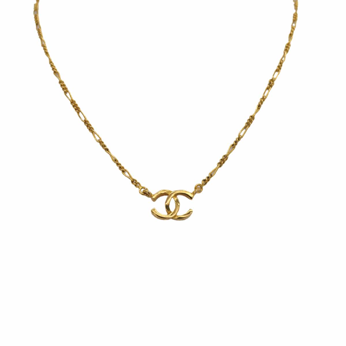 Luxury Promise Japan VINTAGE CHANEL NECKLACE COCOMARK GOLD ACCESSORY 90324100