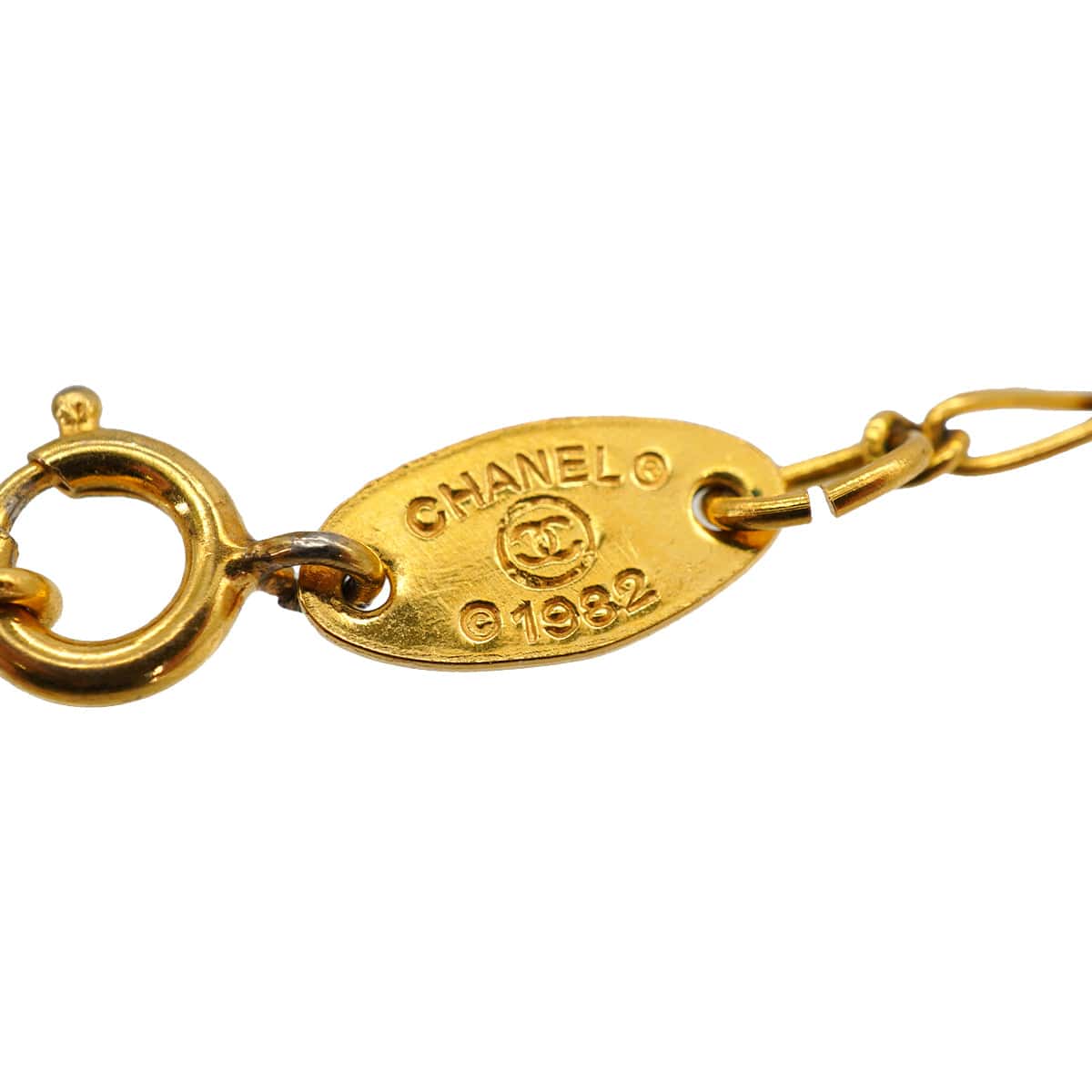 Luxury Promise Japan VINTAGE CHANEL NECKLACE COCOMARK GOLD ACCESSORY 90335006