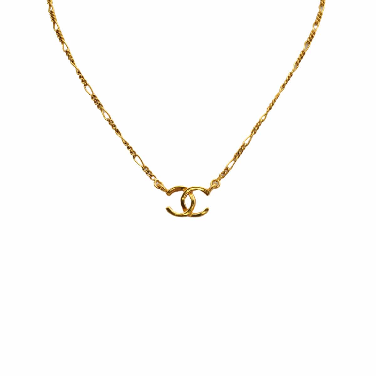 Luxury Promise Japan VINTAGE CHANEL NECKLACE COCOMARK GOLD ACCESSORY 90335006