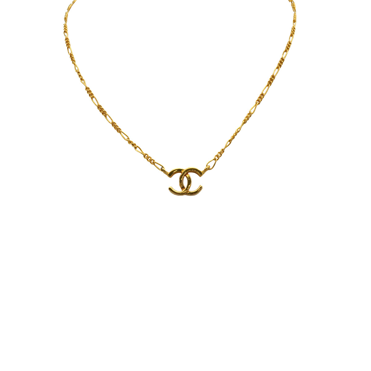 Luxury Promise Japan VINTAGE CHANEL NECKLACE COCOMARK GOLD ACCESSORY 90344803