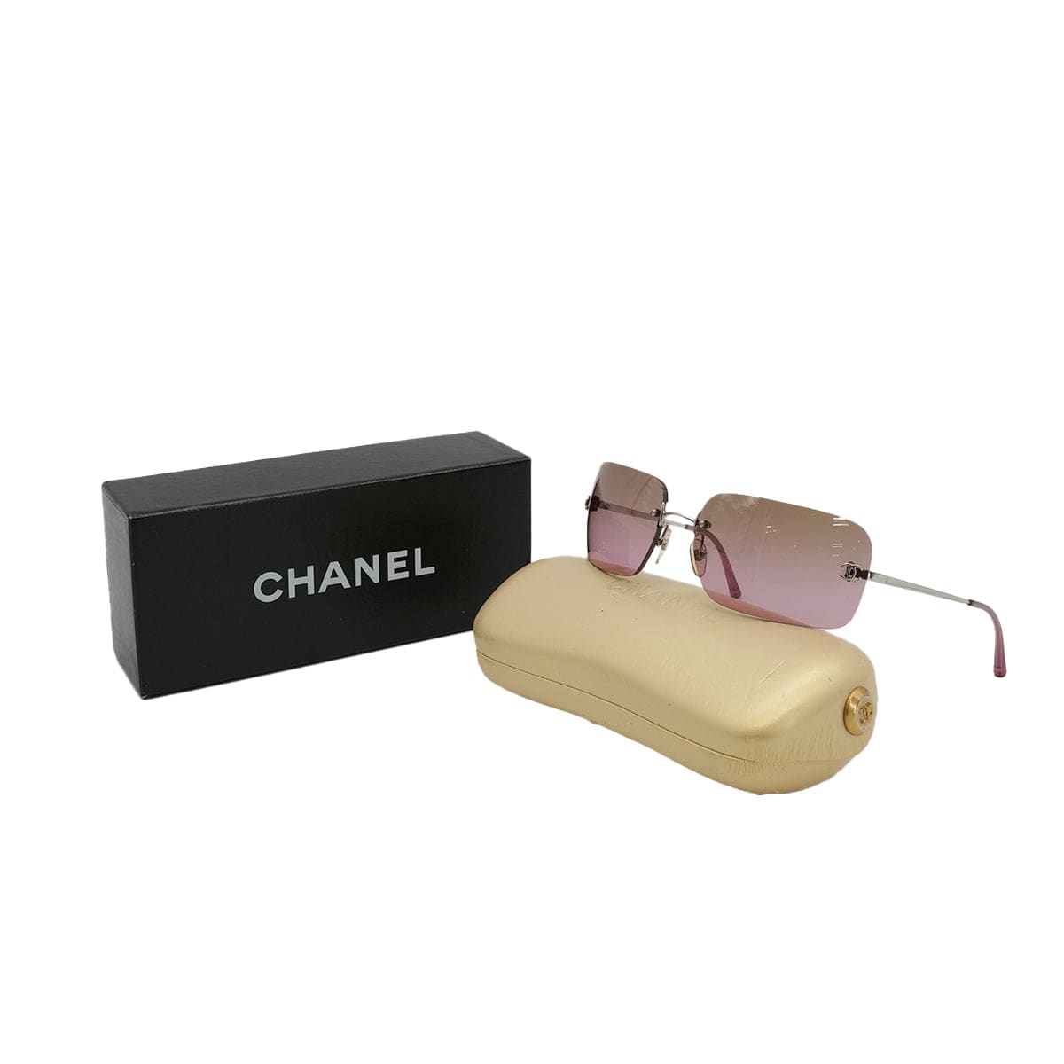 Luxury Promise Japan VINTAGE CHANEL SUNGLASSES COCOMARK PURPLE EYEWEAR 90313289