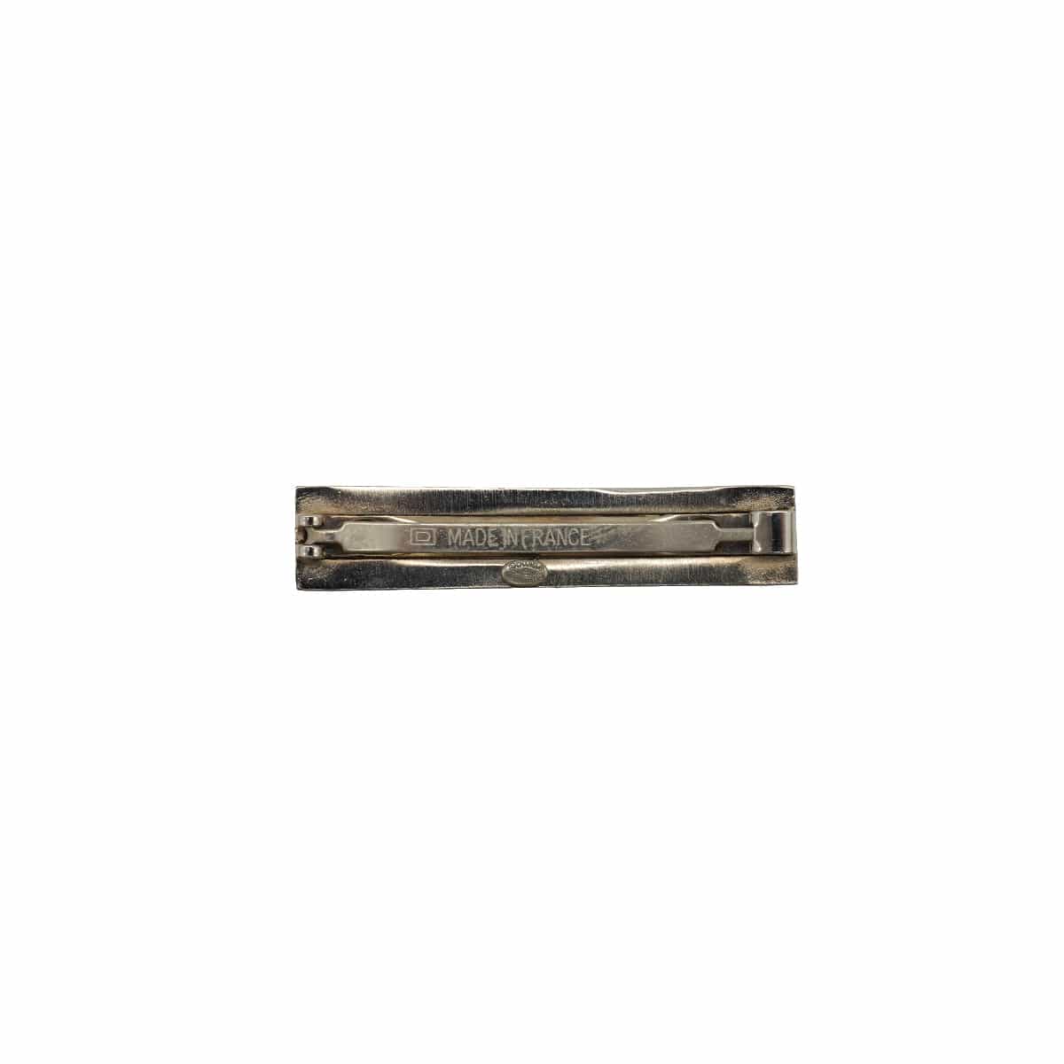 Luxury Promise Japan VINTAGE CHANEL VALLETTA LOGO SILVER HAIR ACCESSORY 99P 90339671