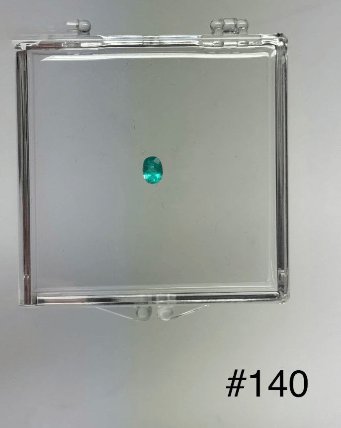 Luxury Promise 0.41ct BRAZIL PARAIBA OVAL  DXBCS4436