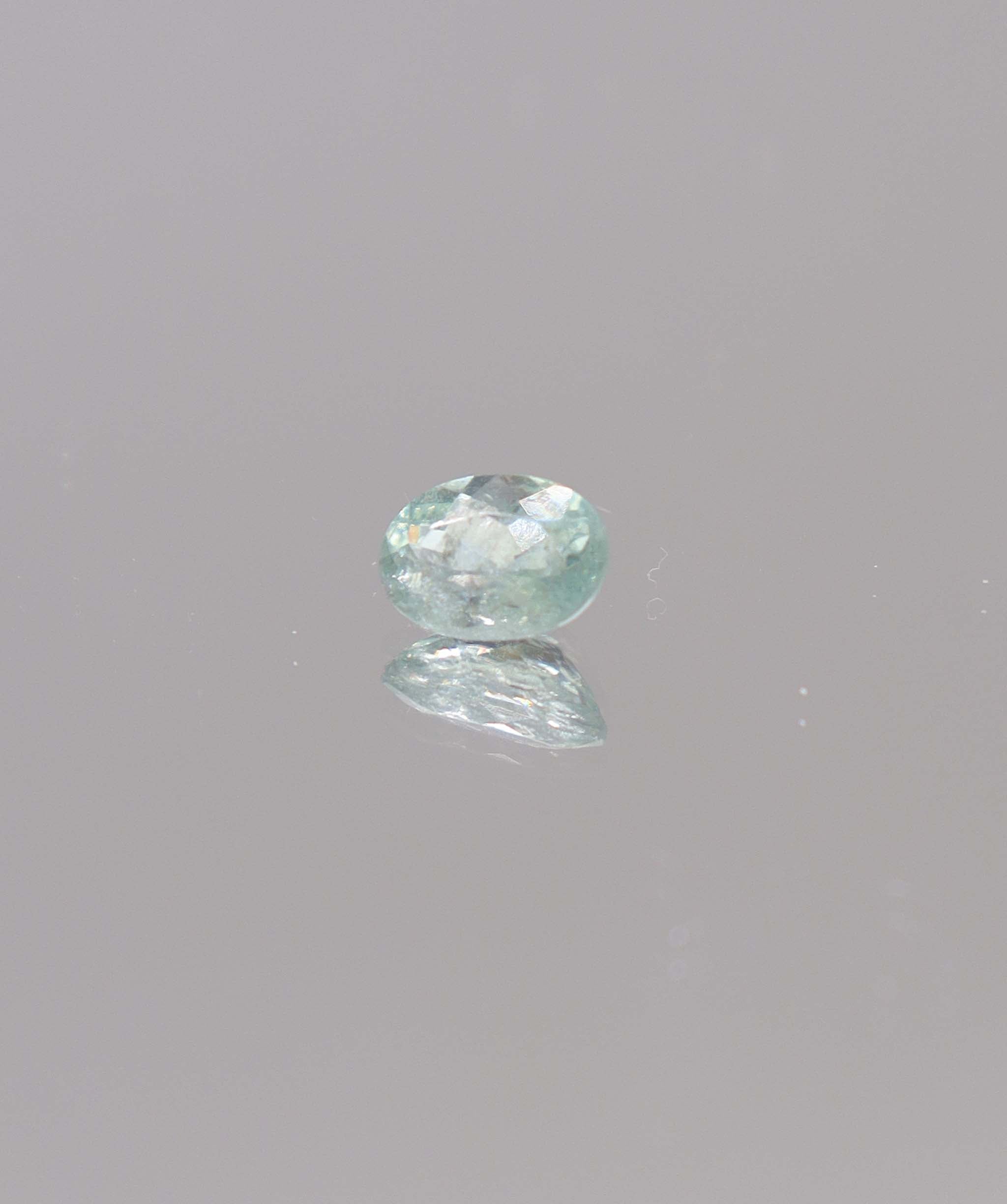 Luxury Promise 0.49ct Neon Greenish Blue Paraiba 9 DXBS5468