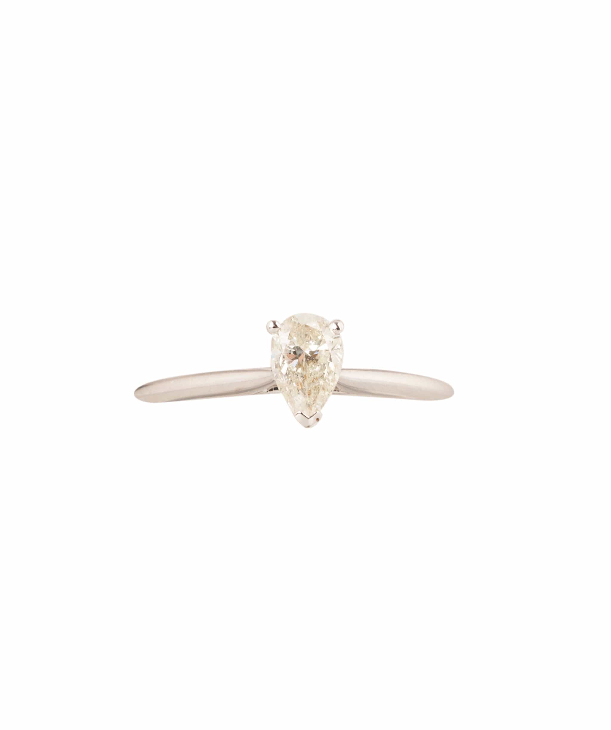 Luxury Promise 0.4CT RING WITH FANCY CUT DIAMOND ANL0116